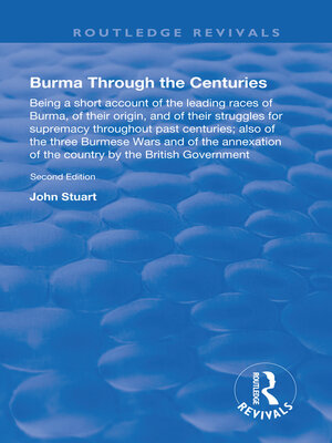 cover image of Burma Through the Centuries
